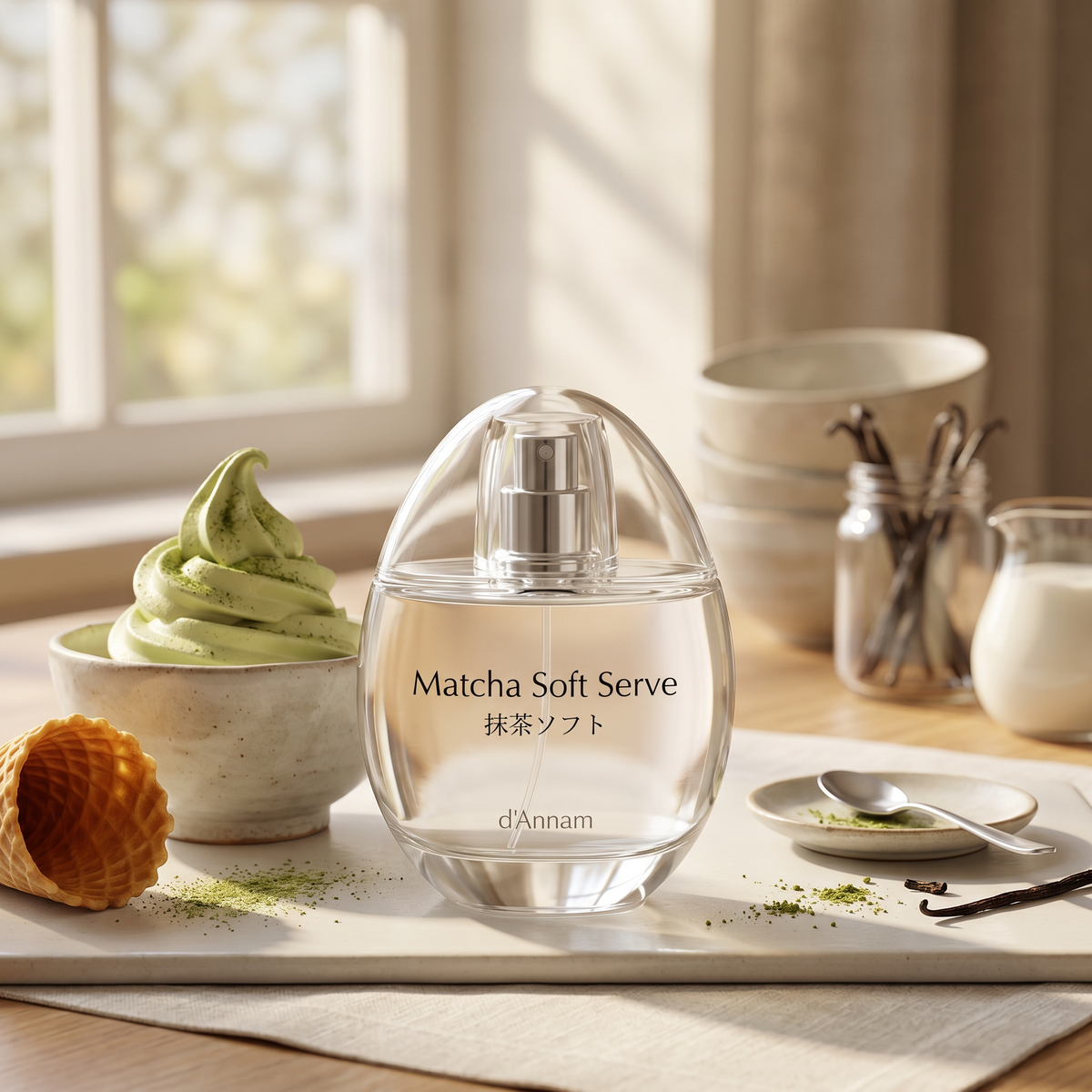 Matcha Soft Serve